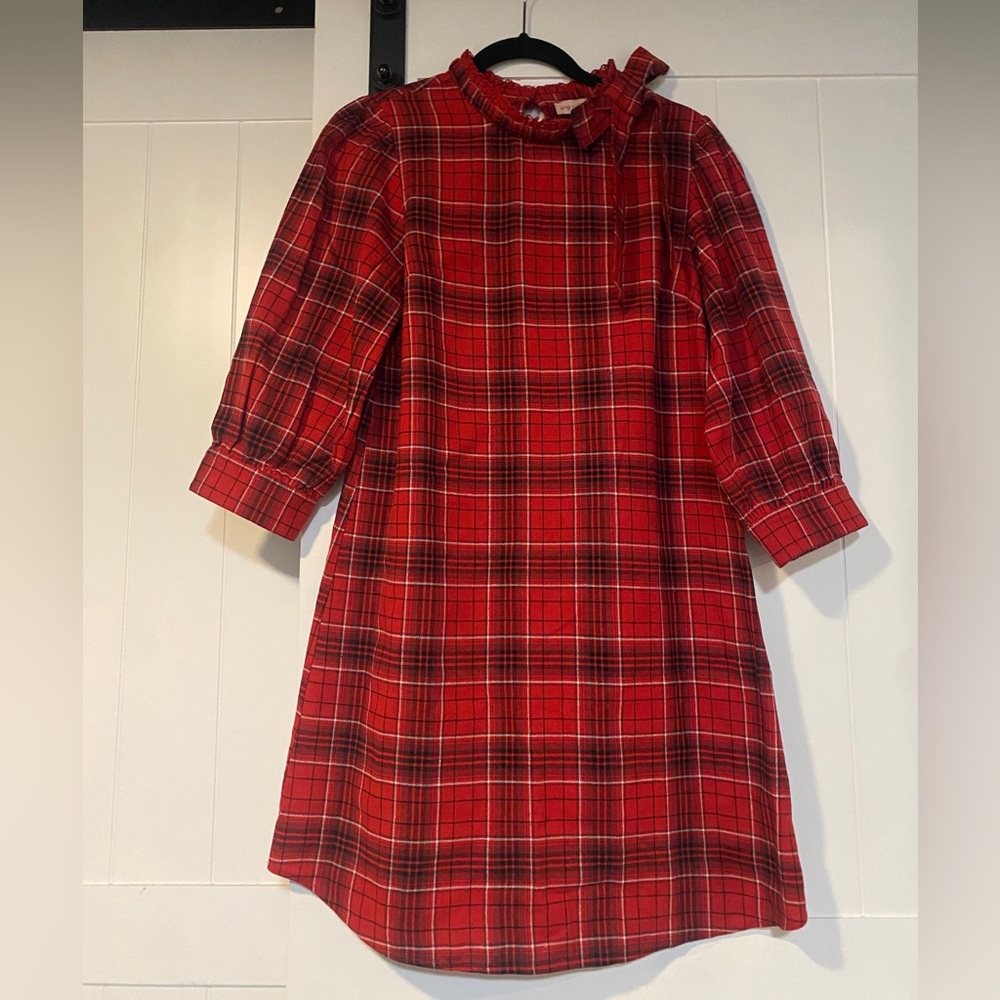 NWOT Ivy City Red Plaid Dress